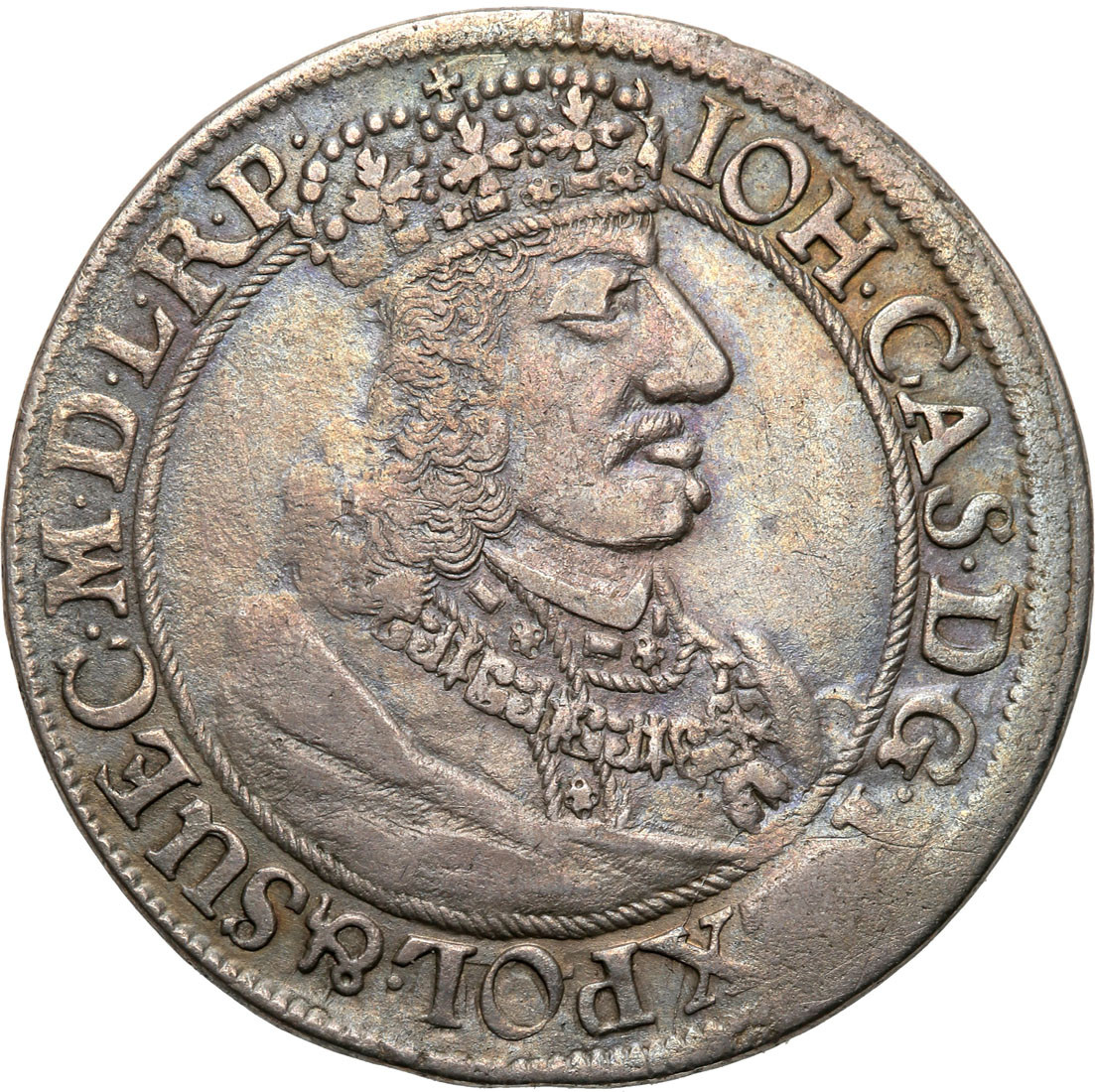 Jan II Kazimierz. Ort (18 groszy) 1658 DL, Gdańsk